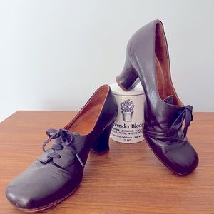 Plum, Chie Mihara, heeled lace up shoes, sz38